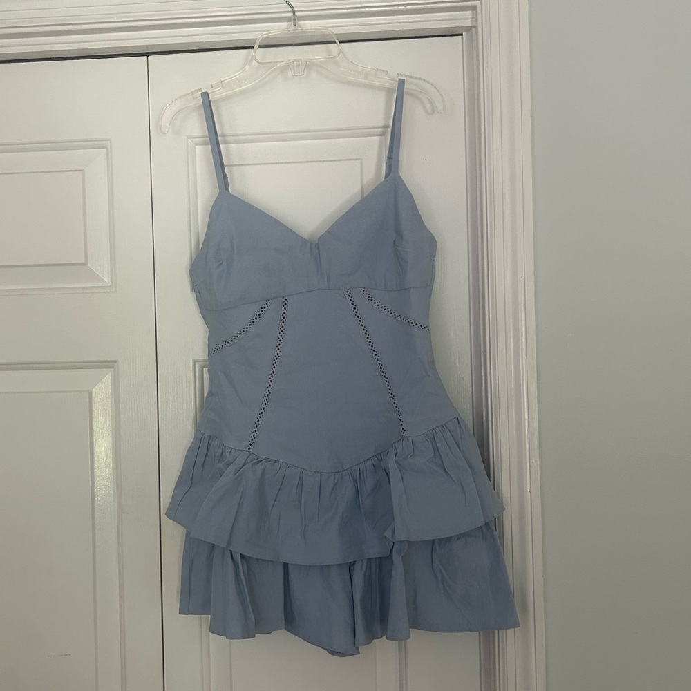 NWT Jules Tiered Ruffle Romper
